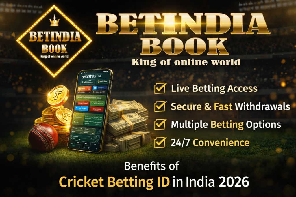 Benefits of Cricket Betting ID India 2026 BetIndia Book Live Betting Secure Withdrawals