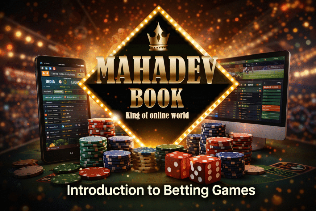 Mahadev Book betting games introduction with online sportsbook and casino interface