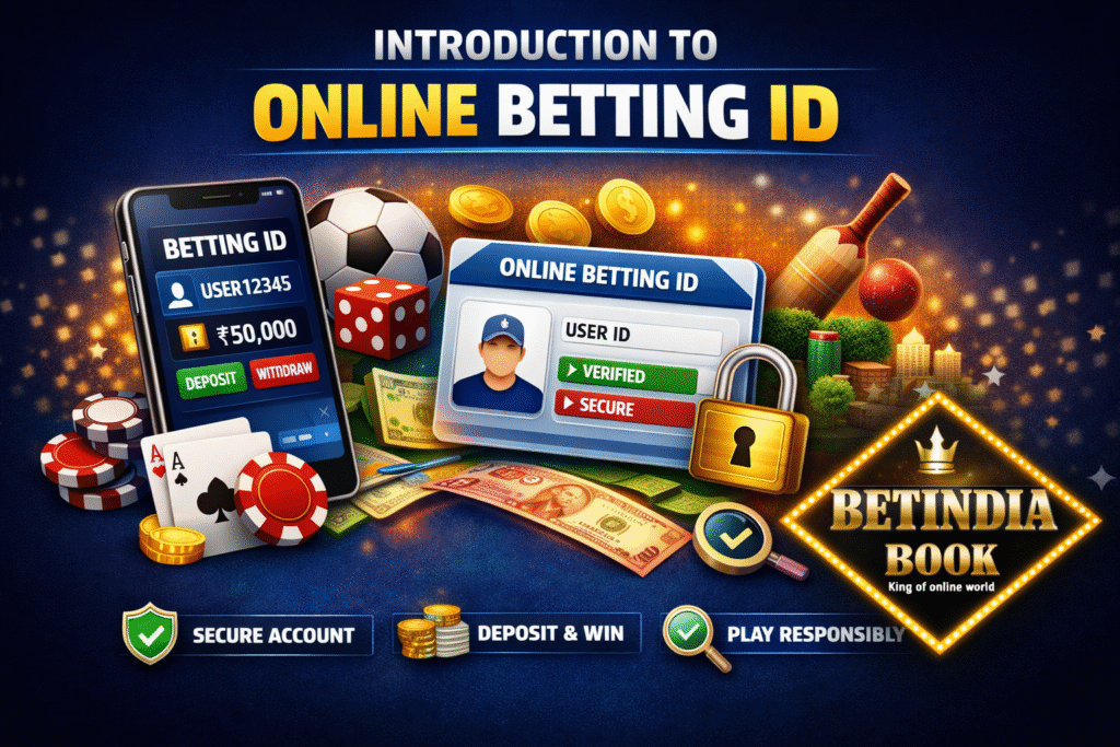 online betting id guide with secure account and betting dashboard